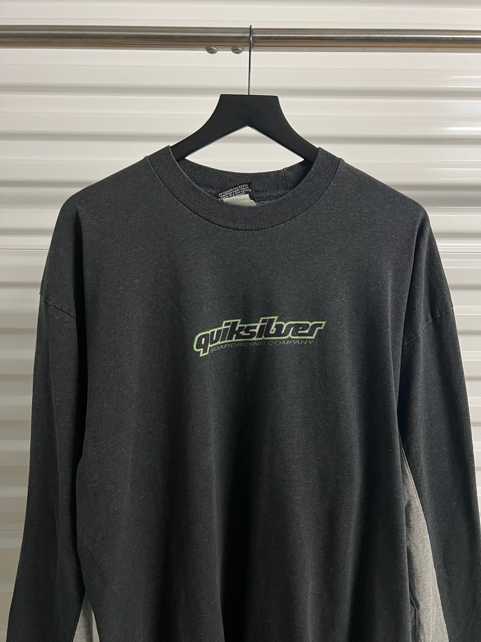 90’s Vintage Quiksilver Striped Long Sleeve - XL