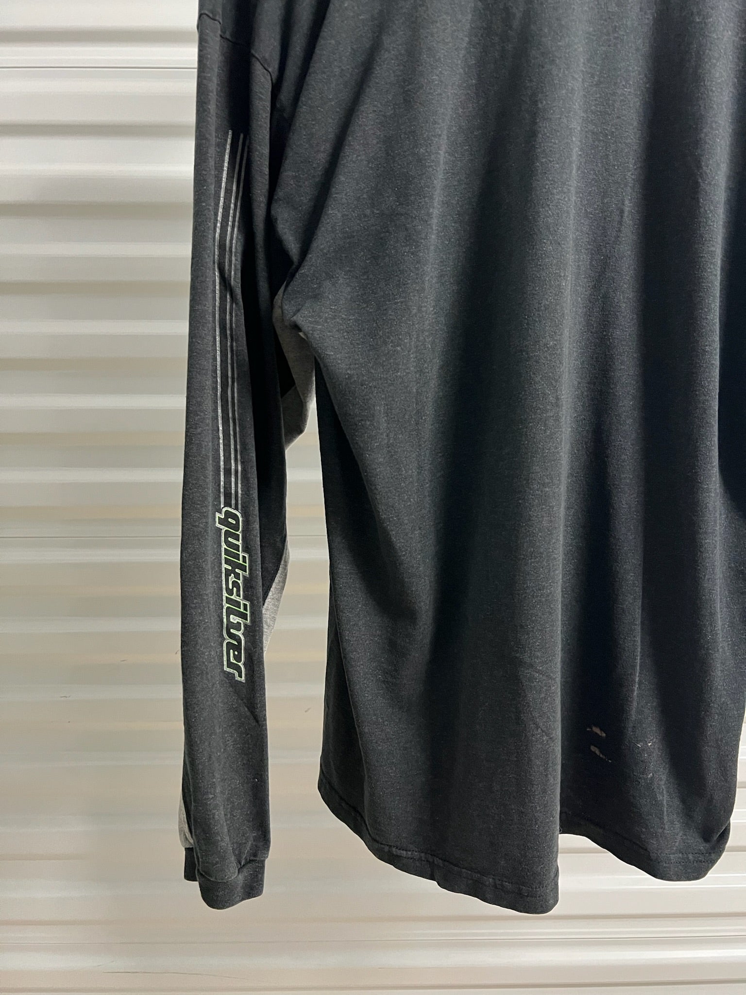 90’s Vintage Quiksilver Striped Long Sleeve - XL