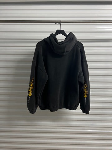 90’s Billabong Flame Long Sleeve Hoodie - XL