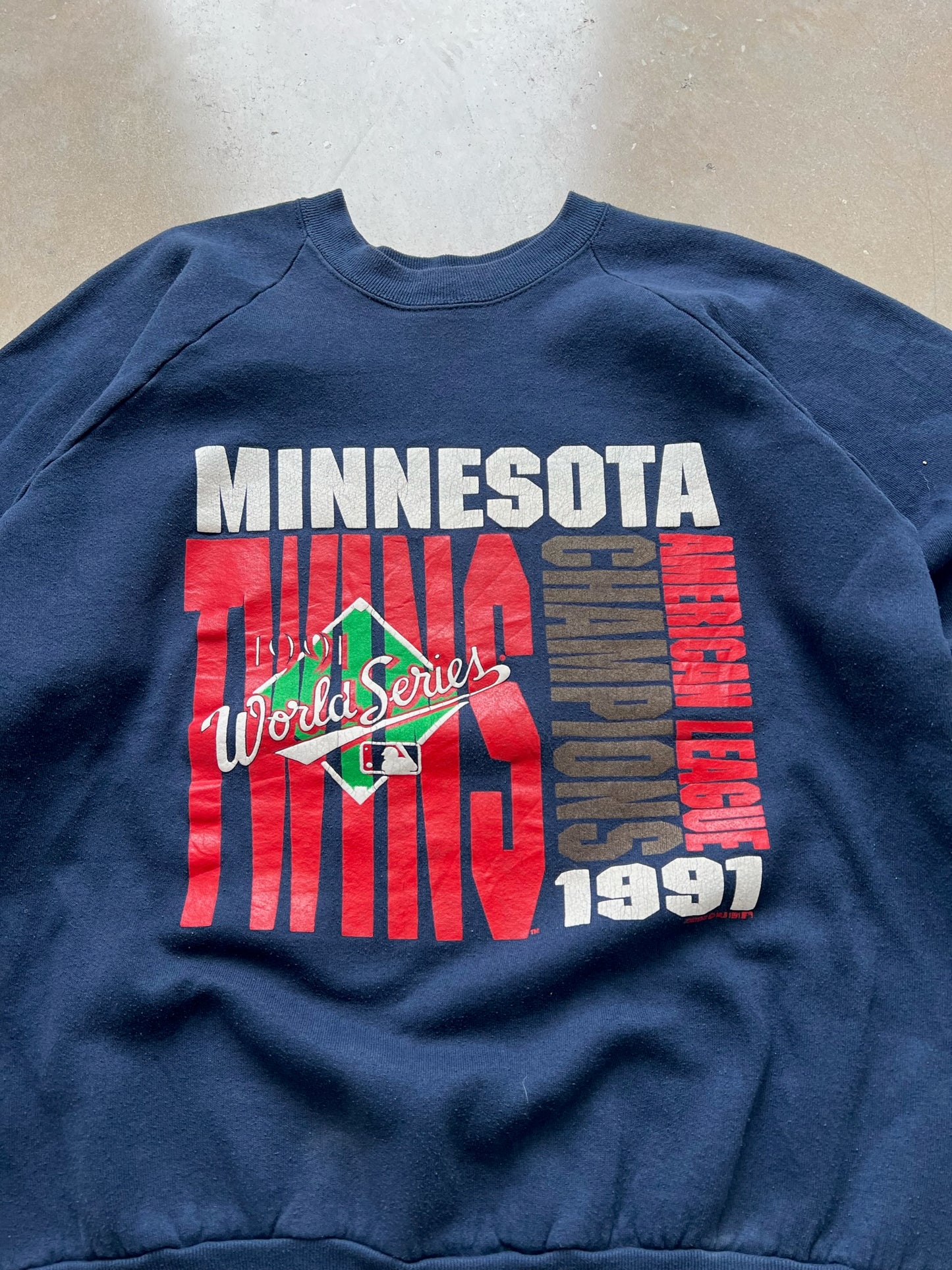 90's Minnesota Twins Crewneck XL