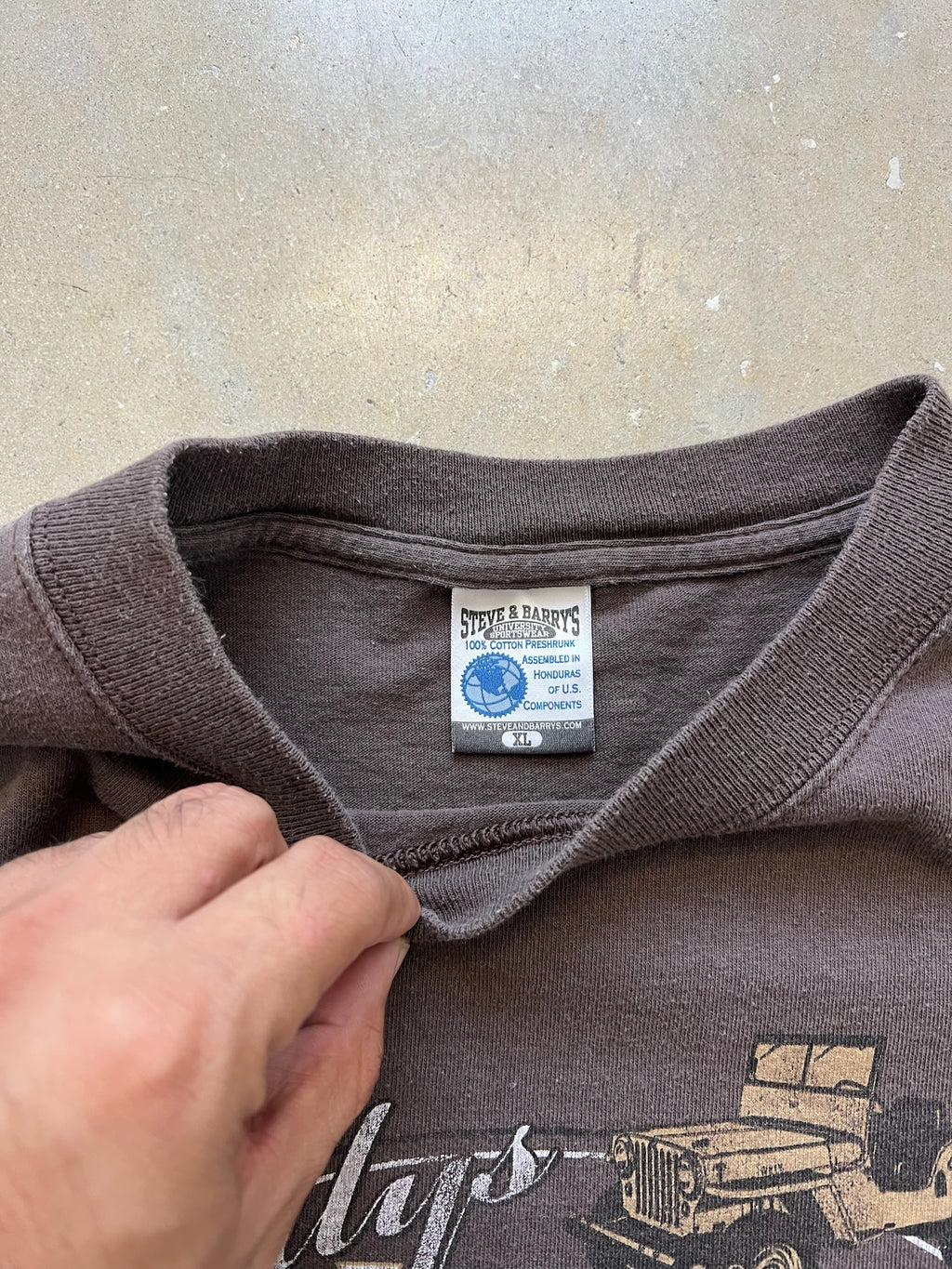 Vintage Jeep Rebel Shirt - XL