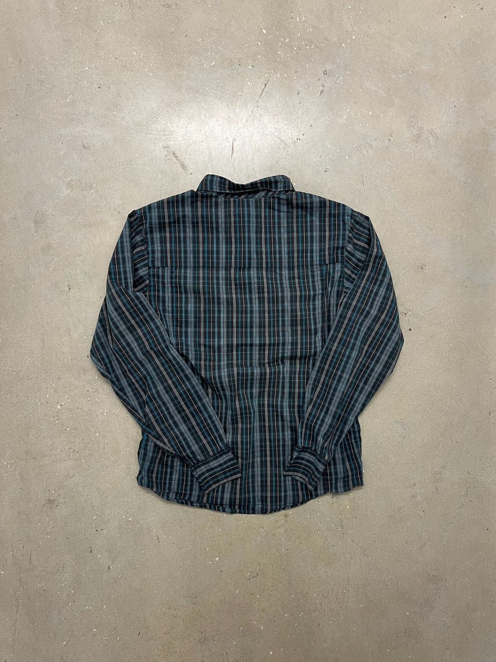 Blue Striped Arc’terx Button Up - M