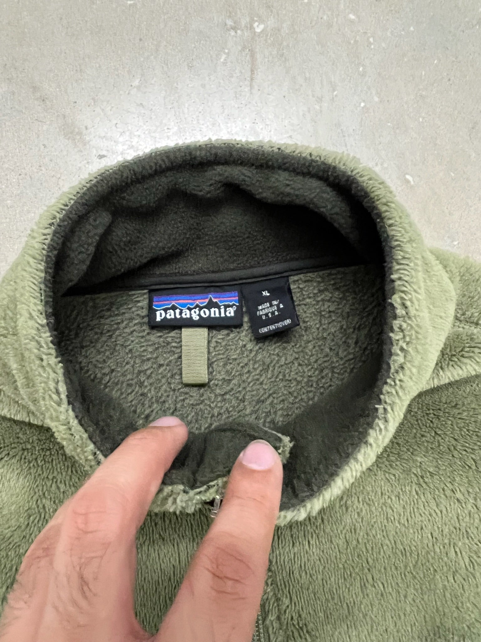 Patagonia Green Fleece - XL