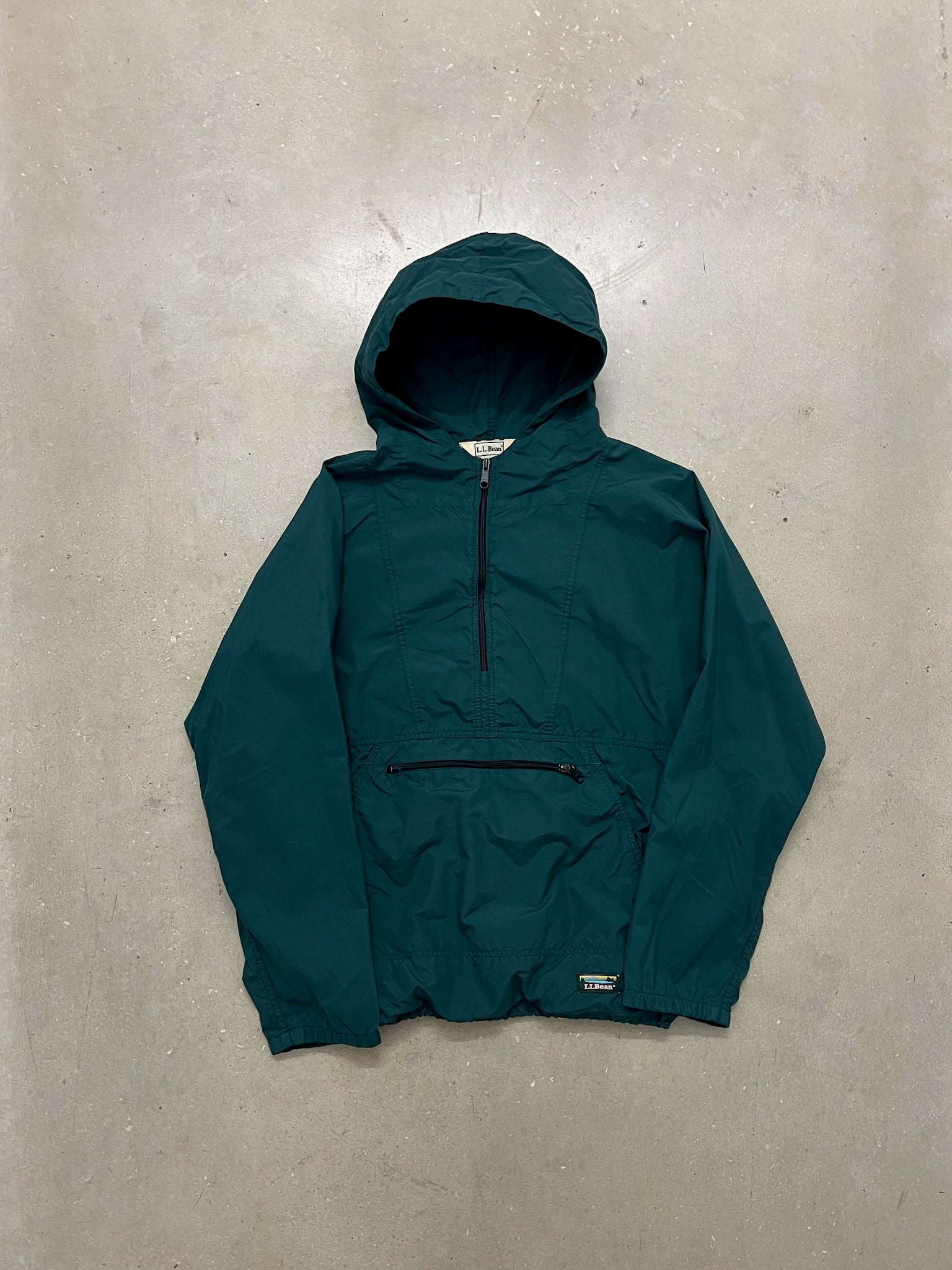 Vintage LL Bean Green Anorak Jacket - XL