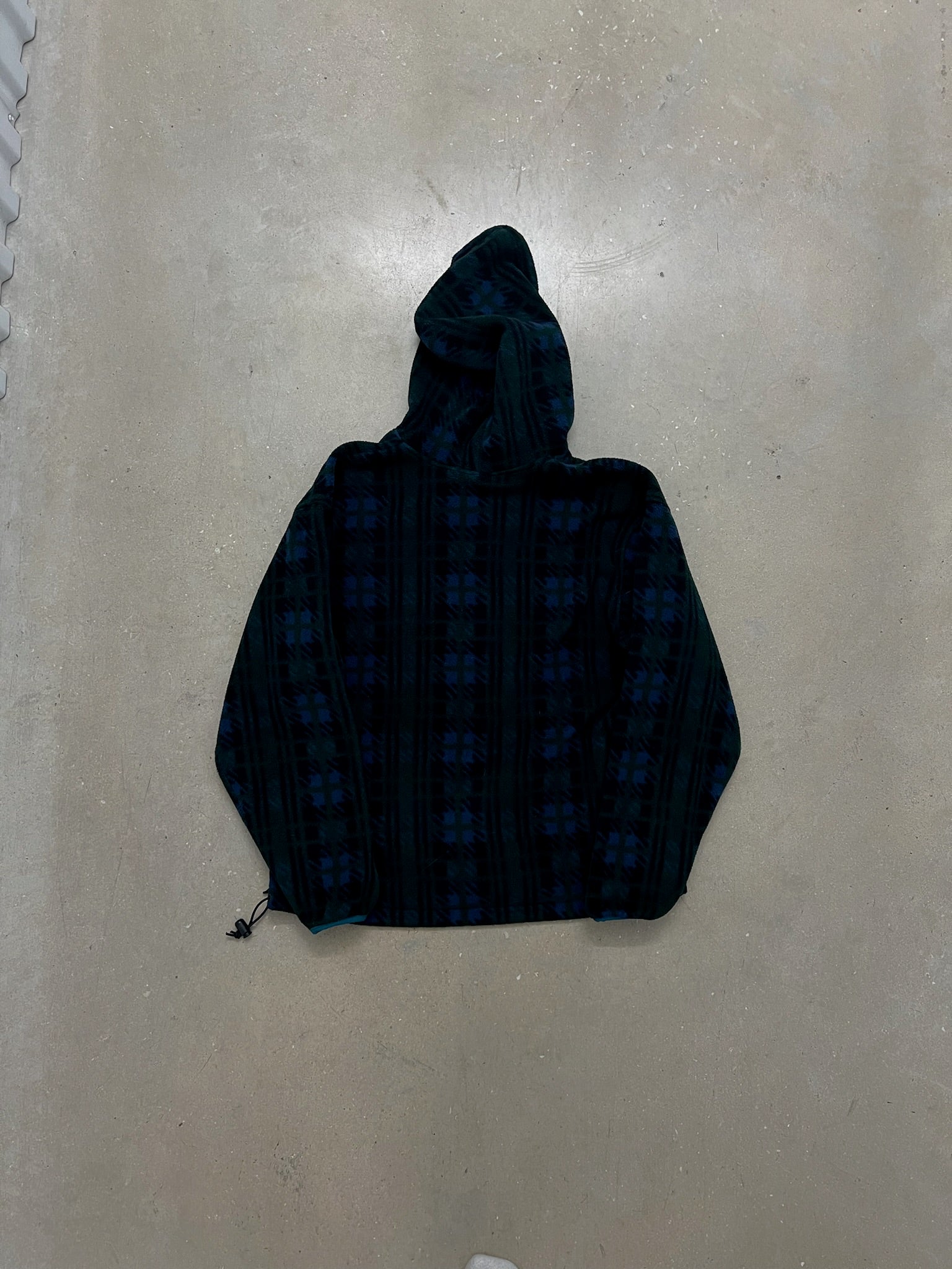 Vintage LL Bean plaid Fleece Jacket - M